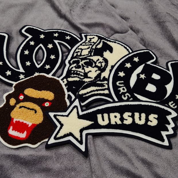 베이프 바시티 와펜 패치 세트