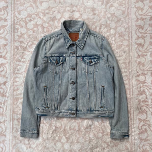 리바이스 라이트블루 트러커 데님자켓 