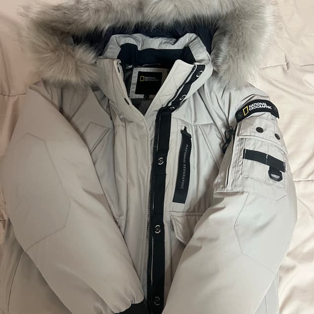 네셔널지오그래픽 패딩 s