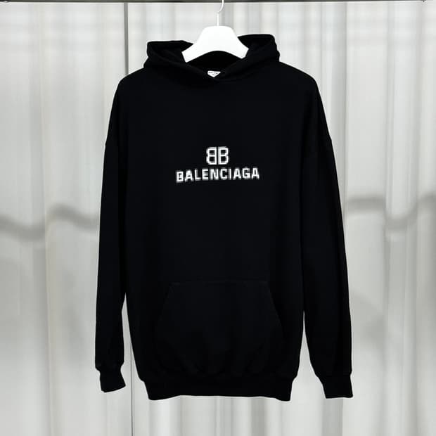 발렌시아가 픽셀 BB 후드 백화점판xs 사이즈