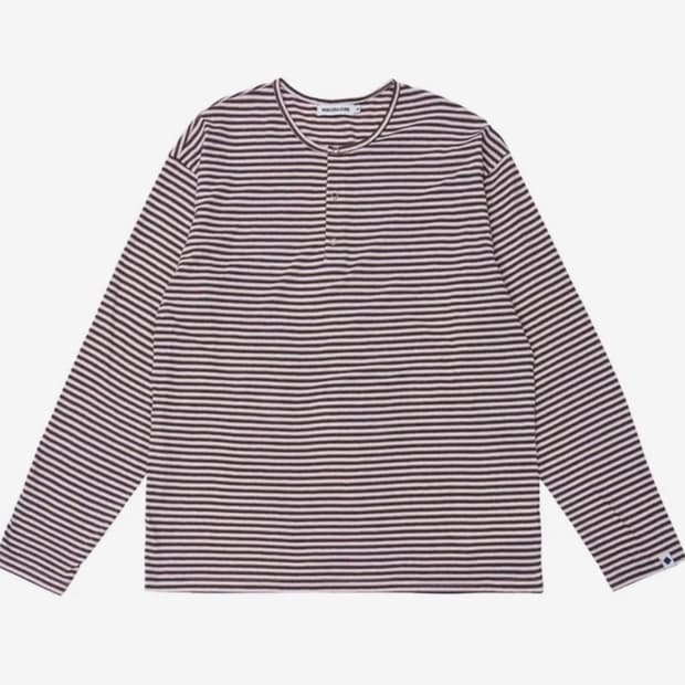 (구매를 원해요)노쿨러스 헨리넥 롱슬리브 카키