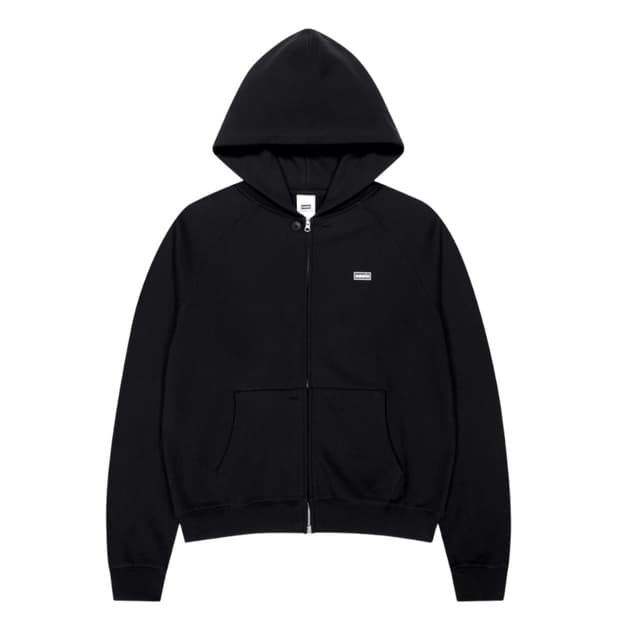 (1 2 3 4) 산산기어 X 오아시스 후드 집업 블랙