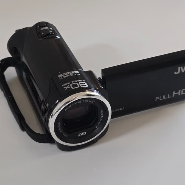 [S급 새거] 카리나캠코더 빈티지 캠코더 디카 JVC GZ-E170-B 