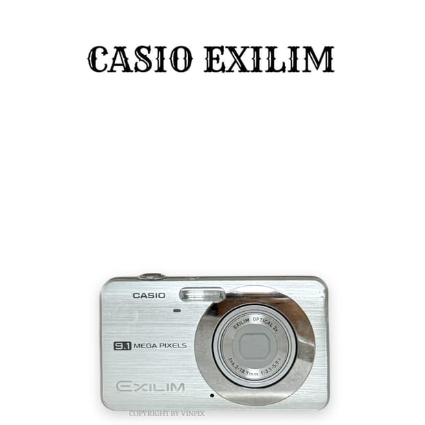 |프리지아픽🩶| 카시오 엑슬림 z85 빈티지 디지털 카메라 디카
