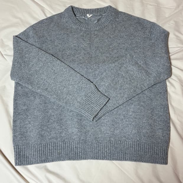 [XL] 아르켓 오버핏 헤비 울 니트