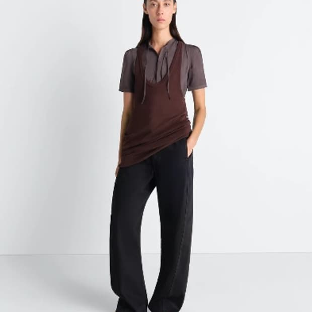 르메르 트위스트 벨트 팬츠 블랙 XXS