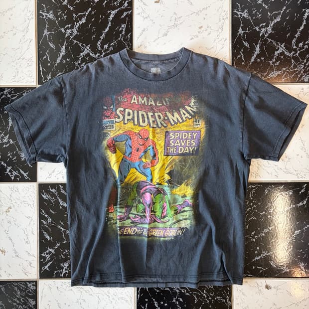 spider man&green goblin t-shirt