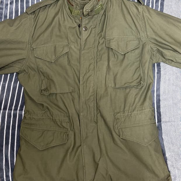 M65 필드자켓 3세대 미듐롱 준데드스탁급 라이너포함