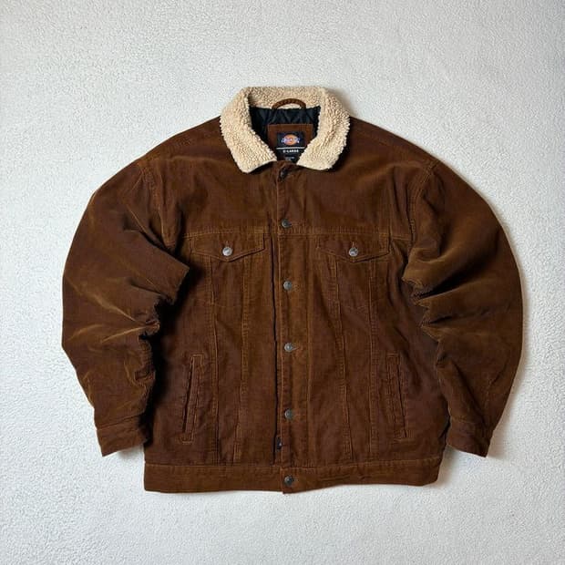 디키즈 쉐르파 누빔 코듀로이 트러커 자켓 PN7904