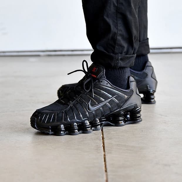 NIKE SHOX TL 나이키 샥스 TL 우먼스 블랙 앤 맥스 오렌지