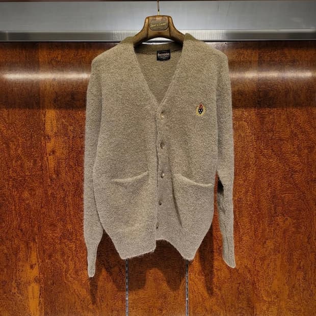 새제품) 헤리티지플로스 알파카 가디건 베이지 S 니트