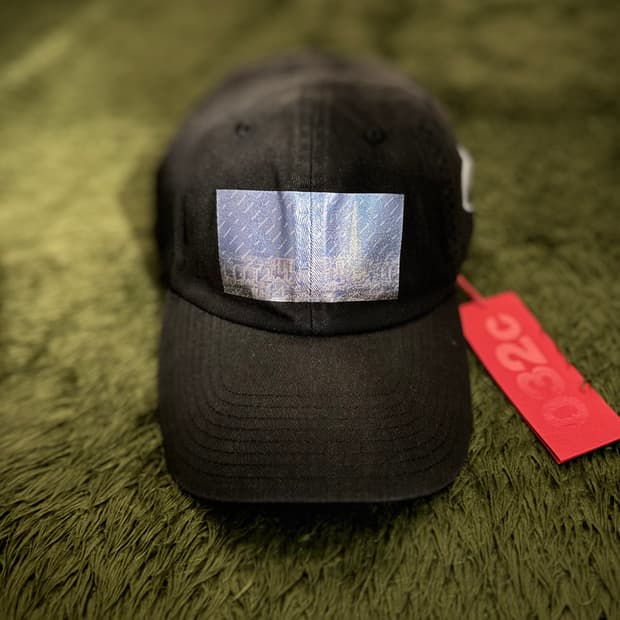 [OS] 032C 서울 익스클루시브 워시드 캡 블랙