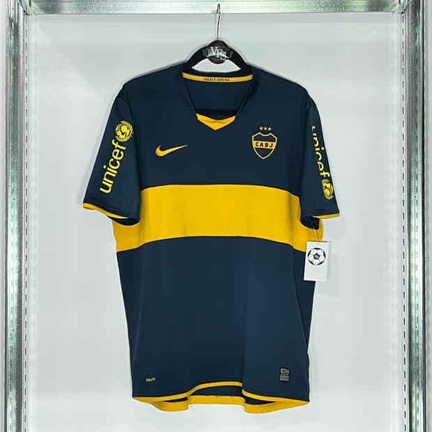 나이키 08-09 CA 보카 후니오르 홈 후안 로만 리켈메