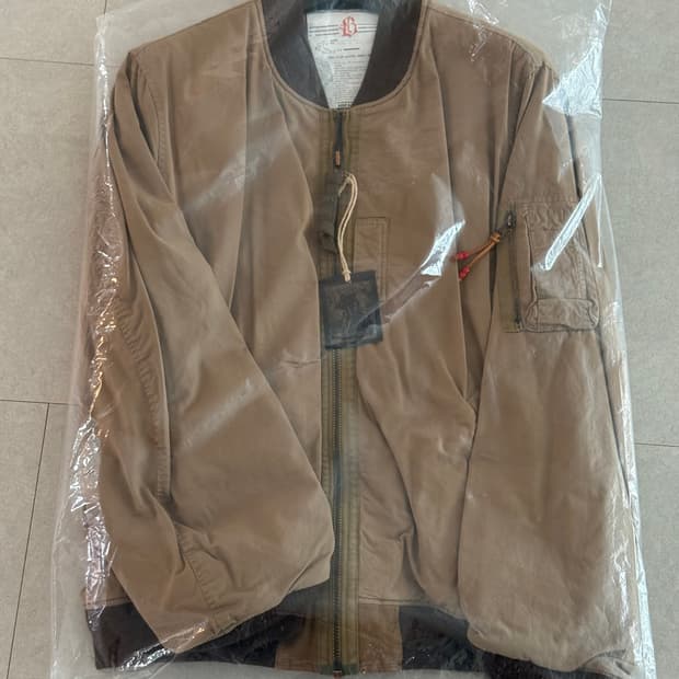 블랙아웃 ma-1 카키 L