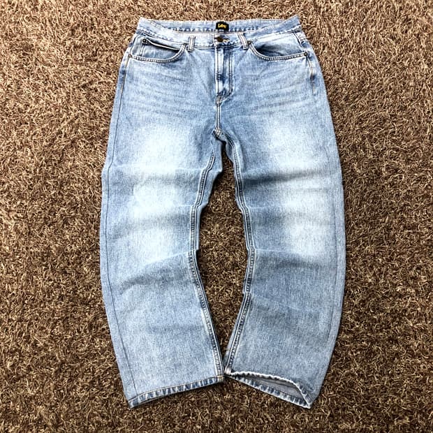  34 LEE 워싱 데님 팬츠 청바지