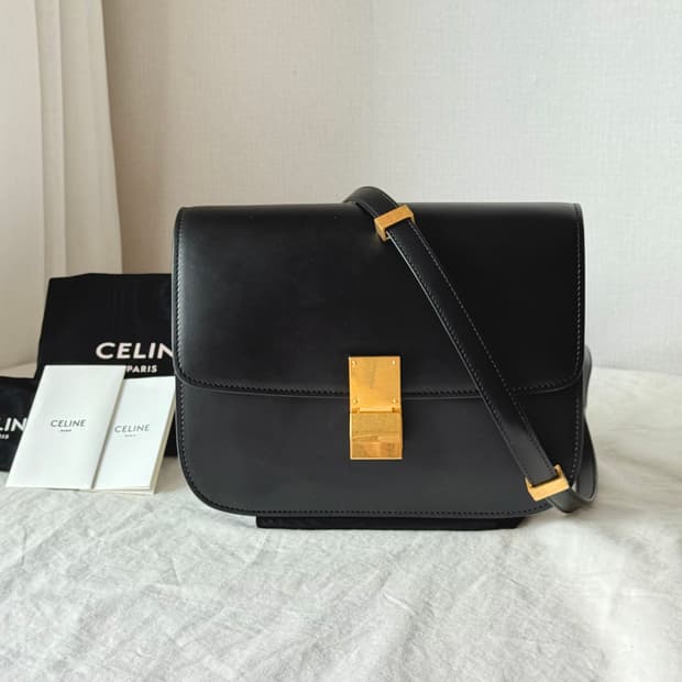 셀린느 미디엄 클래식 박스백