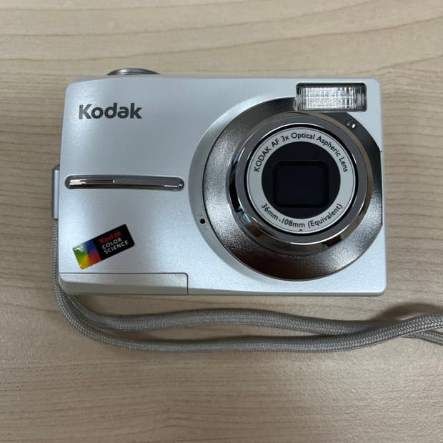 코닥 c613 화이트 빈티지 디카 카메라 카리나