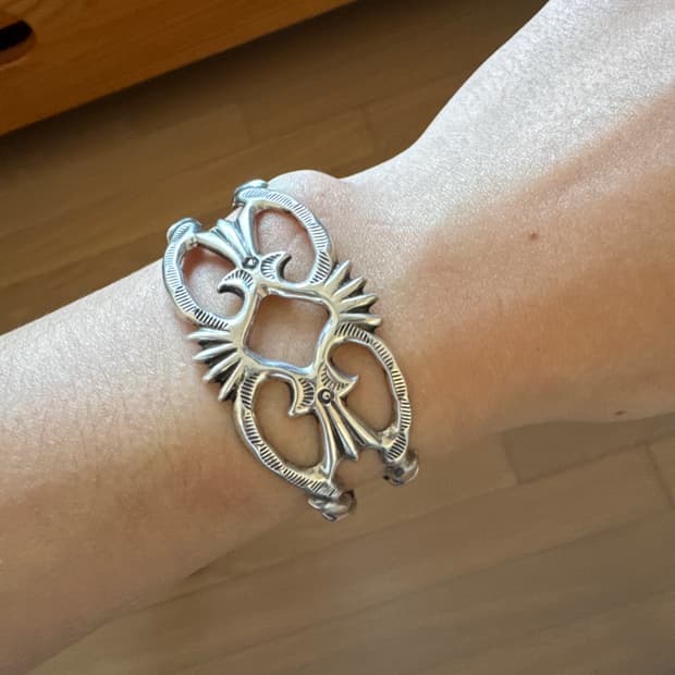 F.L Begay native american bangle