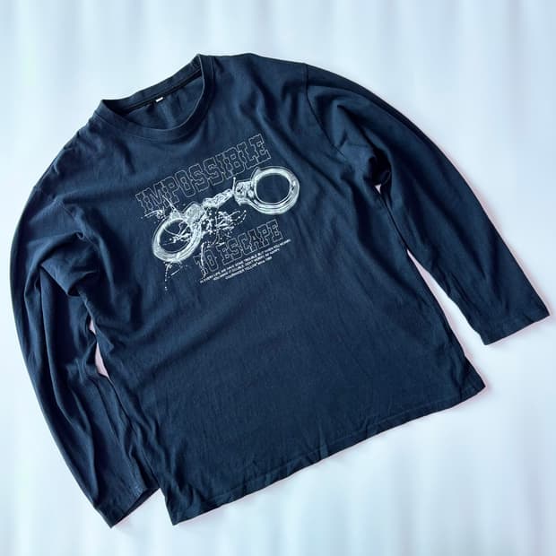 오구레인저 옐로우 "IMPOSSIBLE TO ESCAPE"  롱슬리브