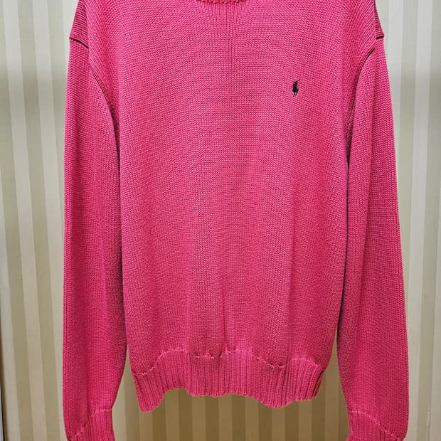 폴로 니트 코튼 L