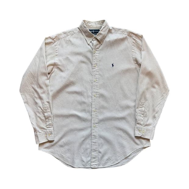 폴로 랄프로렌 버튼다운 체크셔츠