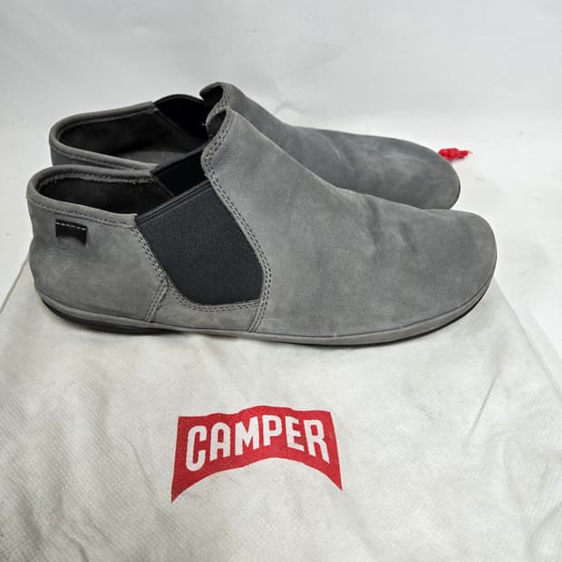 캠퍼 스웨이드 슬립온 그레이39 250mm