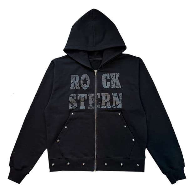 아멘더 락스턴 스터드 후드집업 1사이즈