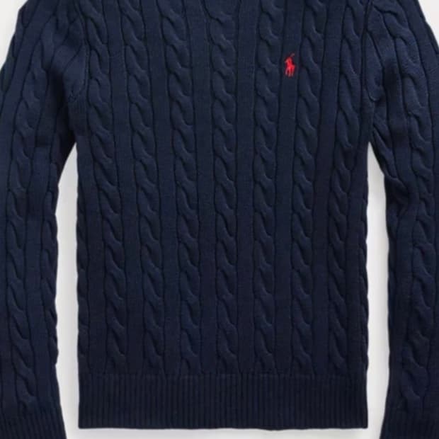 폴로 니트 네이비 s사이즈 정품