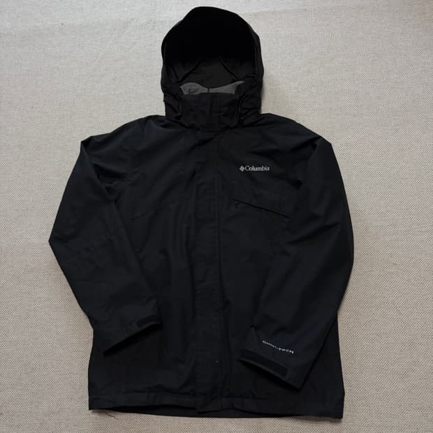 컬럼비아 옴니테크 바람막이 자켓 (후리스 내피)