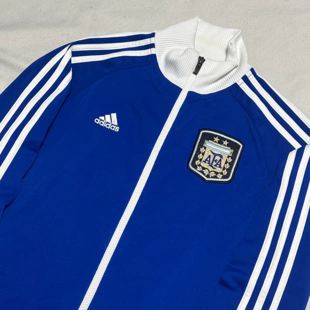 100 아디다스 아르헨티나 블루 트랙탑