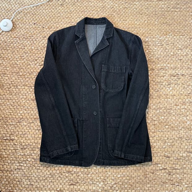 3 라벨아카이브 데님 자켓
