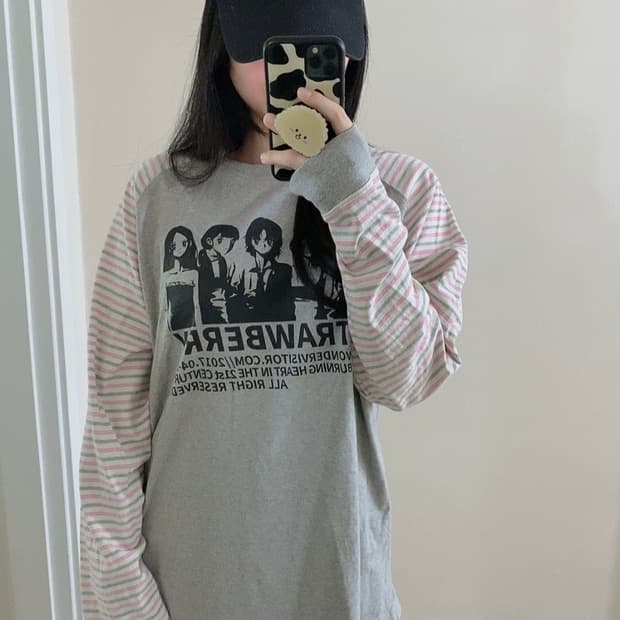 원더비지터 롱슬리브 티셔츠