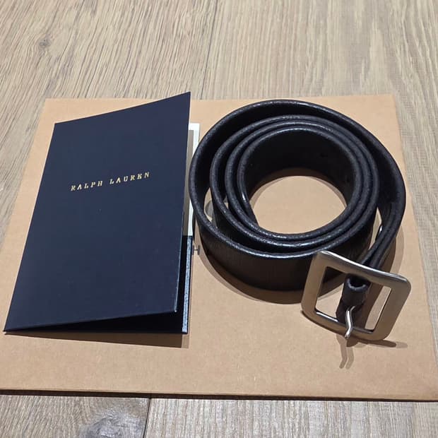 더블알엘 rrl 남성 가죽 벨트 34사이즈 판매합니다.  .