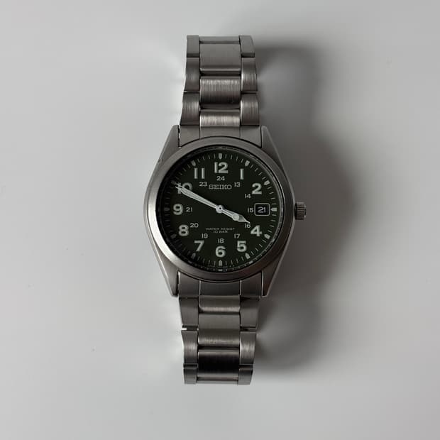 1990s Olive Dial Military Field Quartz