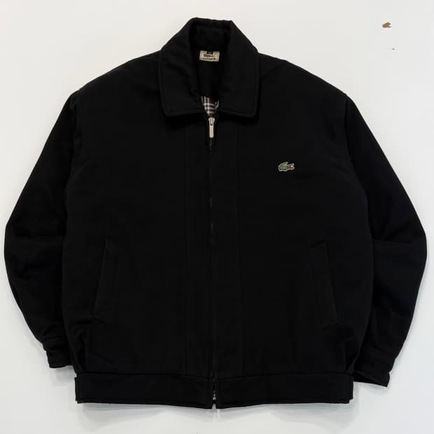 Lacoste 라코스테 오버핏 블랙 모직 자켓