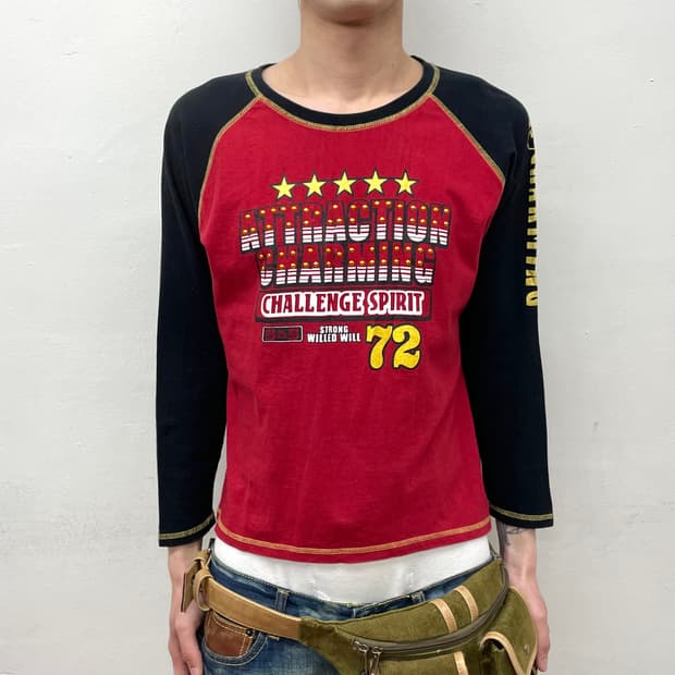 Retro Stud Star Long Sleeve 