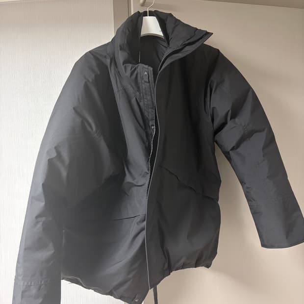 25aw 나나미카 숏다운 자켓 블랙 L