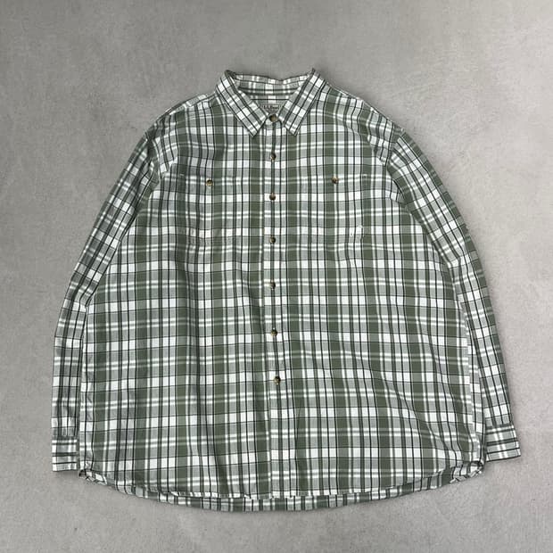 엘엘빈 워크 체크셔츠 s09485