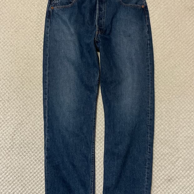 [34X30] 리바이스 90s USA 501 오리지널 핏 데님 팬츠