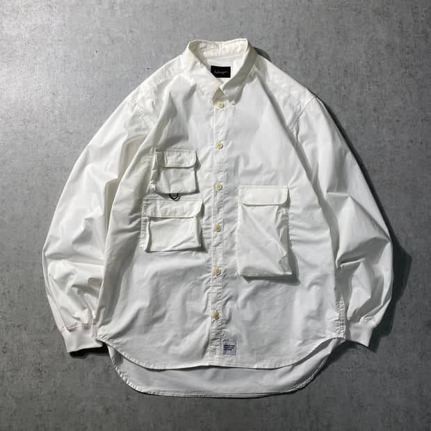 [L] BEHEAVYER 비헤비어 멀티포켓 피싱 셔츠