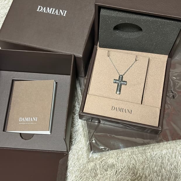 다미아니 메트로폴리탄 다이아몬드 네크리스 실버