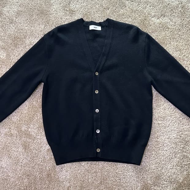 LMOOD crop cardigan navy - 48 (100-105)