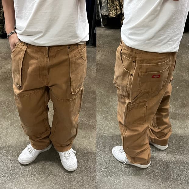 디키즈 더블니 워크 팬츠 (36“)