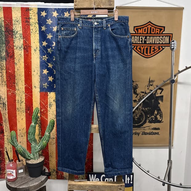 90s 리바이스 스페셜리저브 라인 525 미국생산 루즈핏 데님팬츠