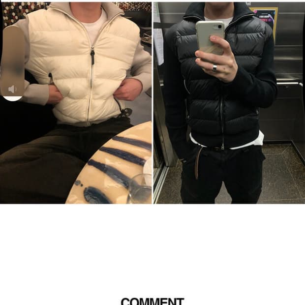 유먼트 구디션 니트패딩 L