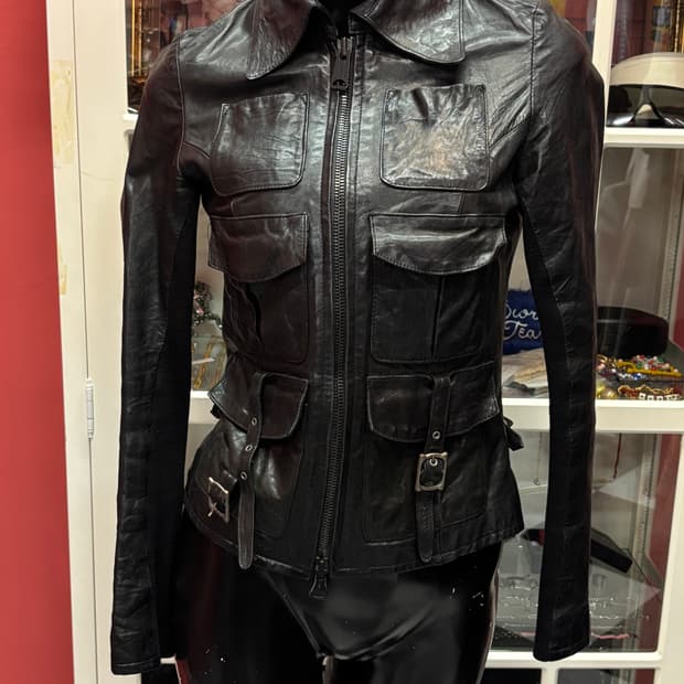 SLY leather jacket SLY 가죽 자켓