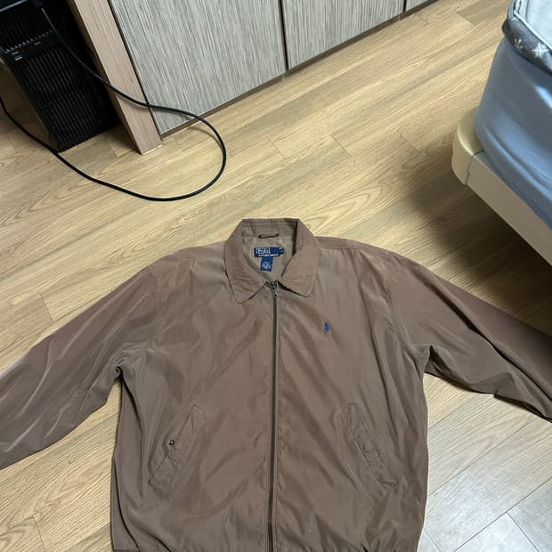 폴로 스웨이드 자켓