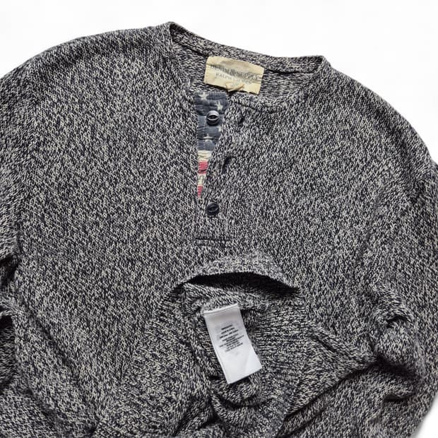 [XS] 데님앤서플라이 헨리넥 니트