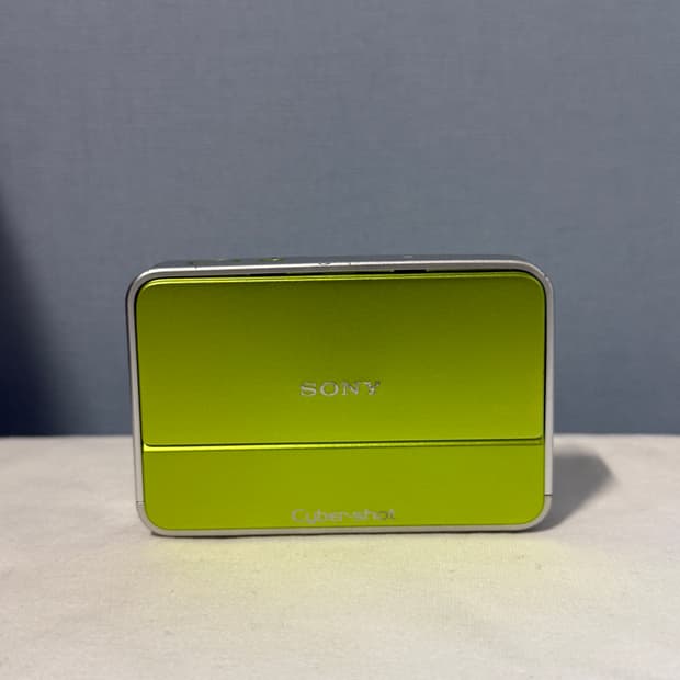소니 사이버샷 Sony cyber-shot DSC-T2 그린 디지털카메라