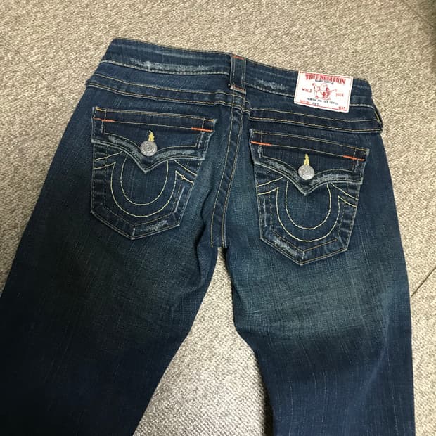 트루릴리전 부츠컷 데님